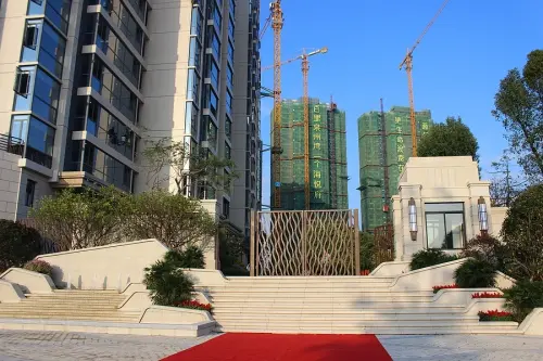 海悦府实景图海悦府工程进度（2015-10-23）