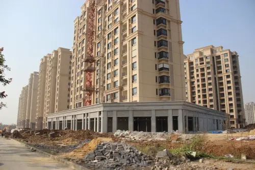 雅居乐涟山实景图工地实景图（2015-10-14）