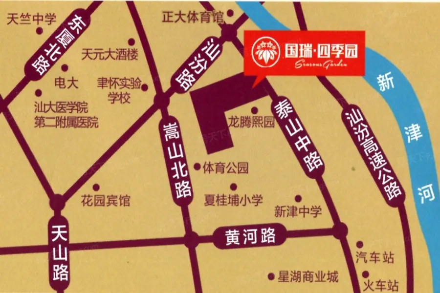 小区相关图