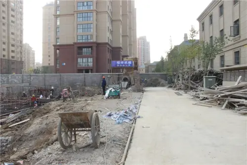 梦溪嘉苑实景图工程进度实景图（2015-11-02）