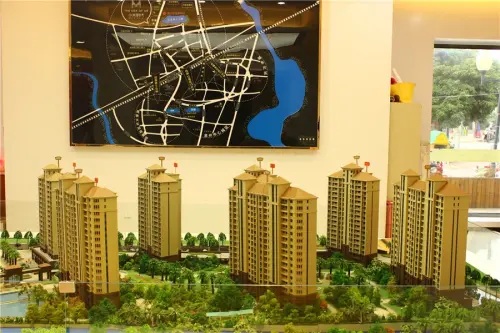 伟宏小米时代实景图项目沙盘图（2015.11.4）