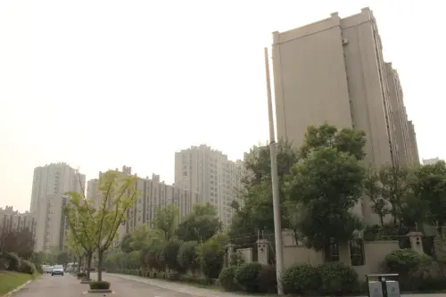 万科沁园实景图交付小区实景图(2015-11-4)