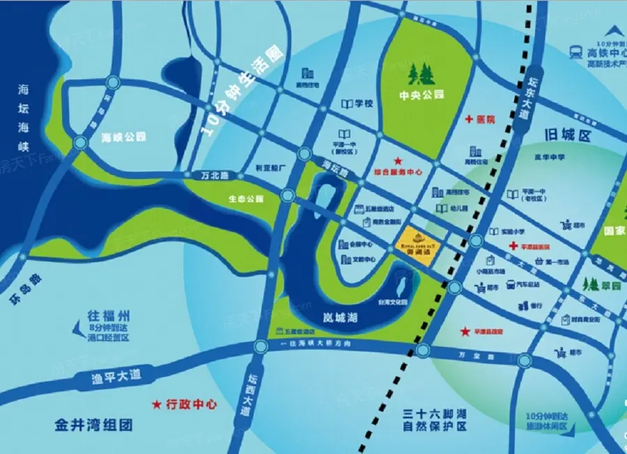 正荣.御湖湾交通图