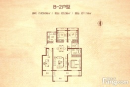 晖达·新世界4室2厅1厨2卫建面139.05㎡