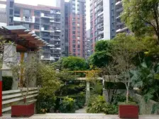 金地格林上院1房1厅出售,看小区园林