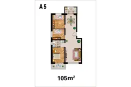 名郡·和顺府3室2厅1厨1卫建面105.0㎡