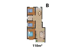 名郡·和顺府3室2厅1厨1卫建面110.0㎡