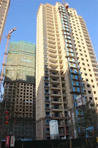 富兴国际半岛实景图小区实景图（2015-11-27）