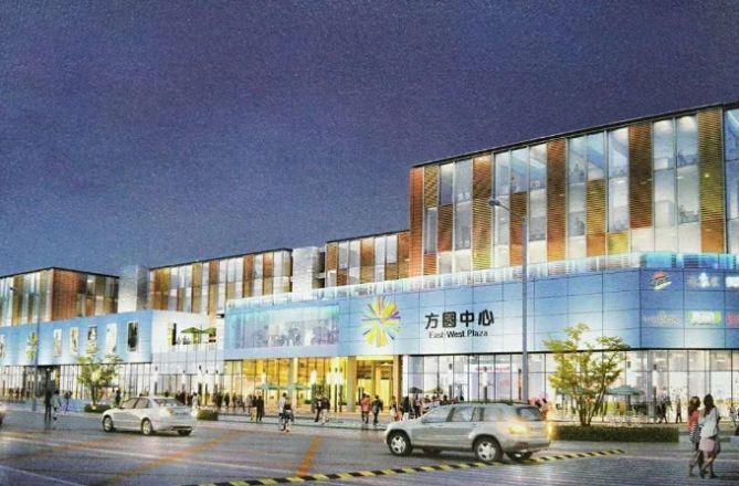 方圆中心实景图