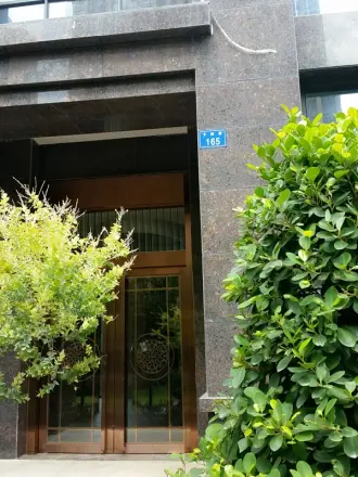 观海澜庭小区实景图