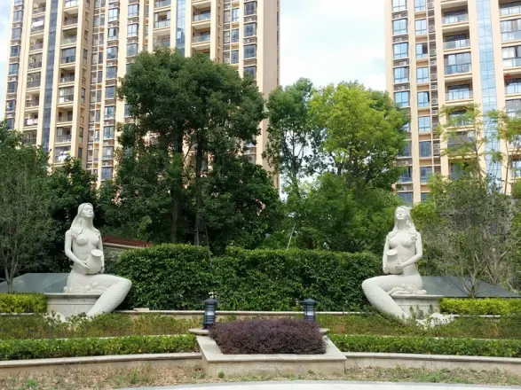 观海澜庭小区实景图