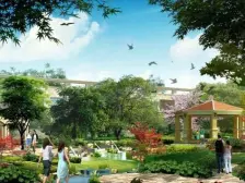 三个露台 用280平 看湾景 湿地公园 体育公园