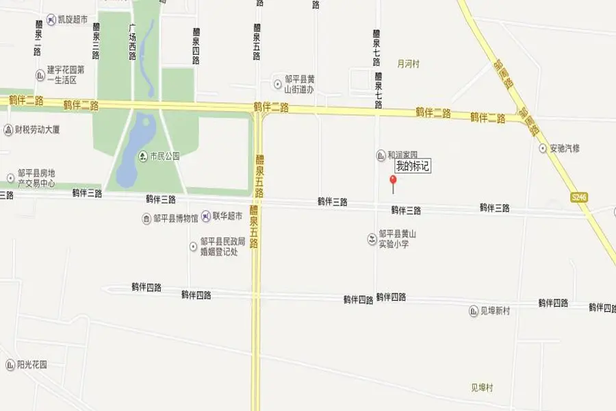 御景世家交通图