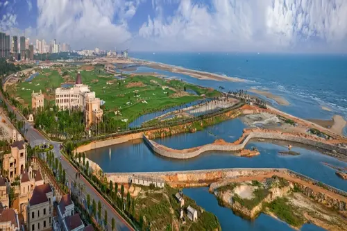 天隆·三千海实景图俯瞰整个项目实景图20151217