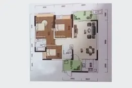 大足南苑丽景3室2厅1厨2卫建面113.2㎡