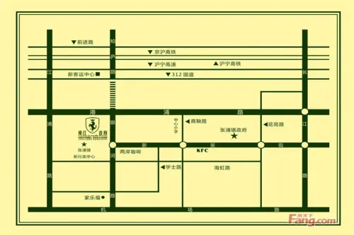 舜江碧水豪园交通图区位图