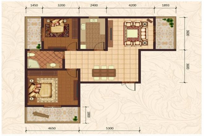 维罗纳小镇户型图