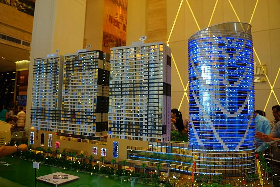 沙盘图拖动图片可以查看其它楼栋信息