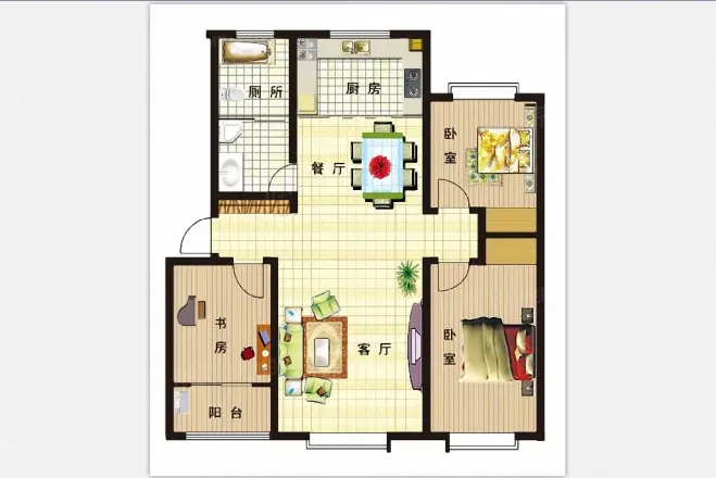 雁滩科技小区户型图