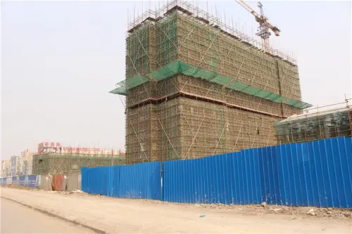 日月明园实景图工程进度图（2016-02）