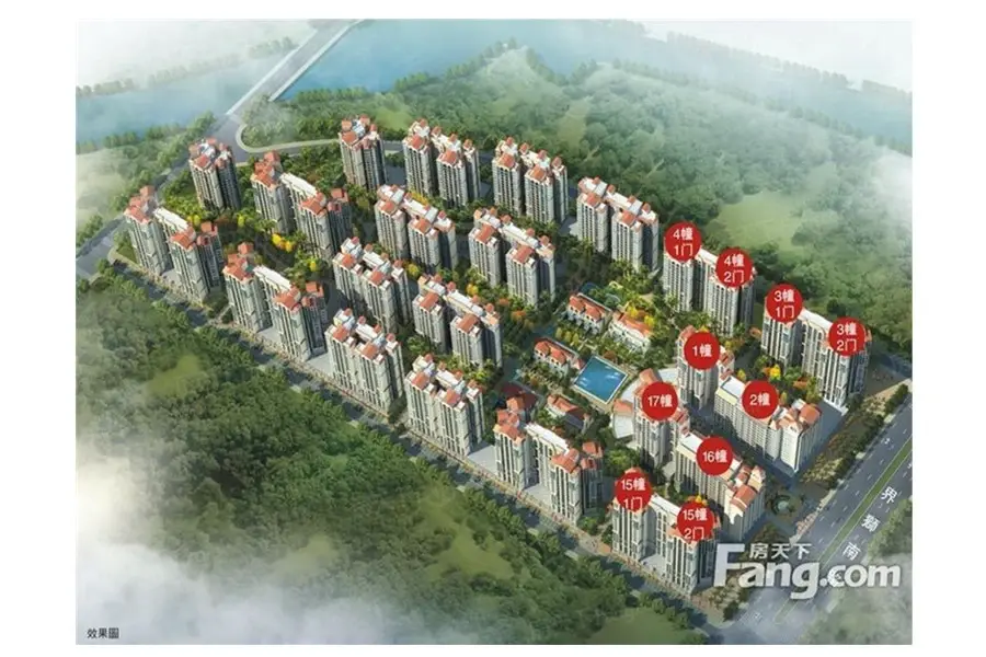 汇乔金色名都效果图