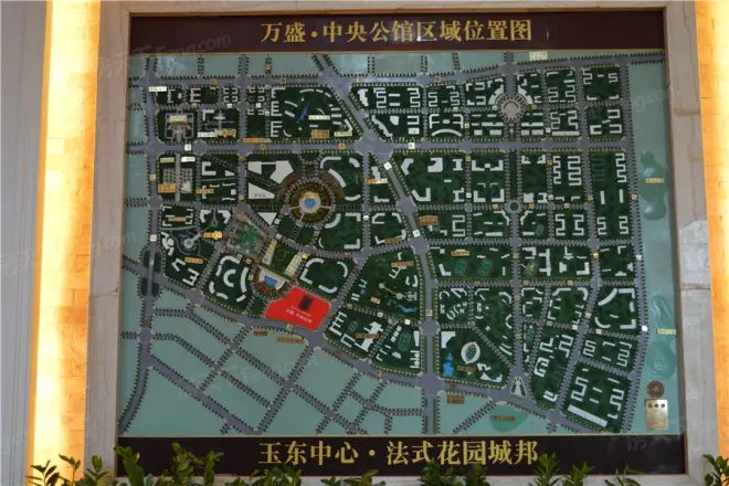 万盛·中央公馆实景图