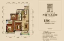 万盛·中央公馆户型图