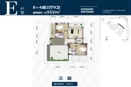 莱茵华庭12室2厅1厨9卫建面552.0㎡