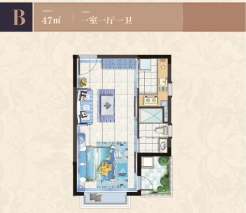 恒大御海湾（备案名：海上华府）户型图