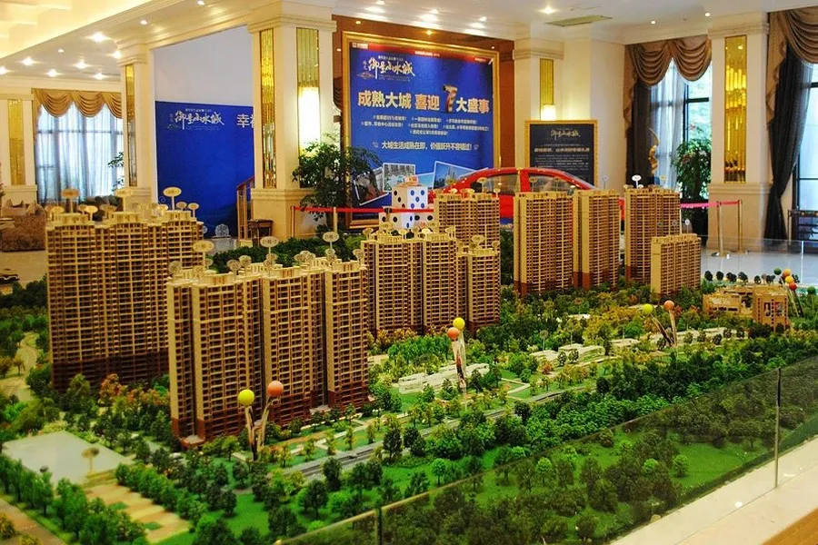沙盘图2拖动图片可以查看其它楼栋信息