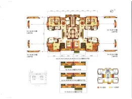 天宸3室2厅1厨3卫建面246.0㎡