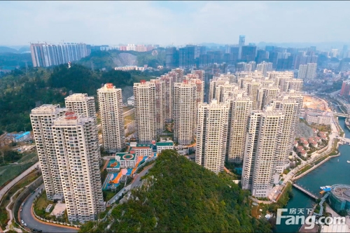 中国铁建国际城效果图鸟瞰国际城