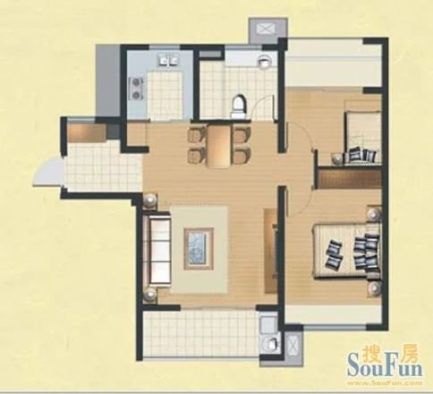 天润商座户型图