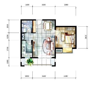 天润商座户型图