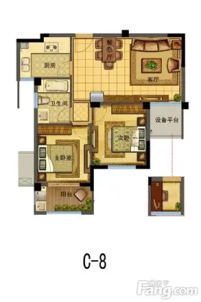 滨海府户型图