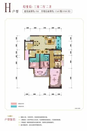西昌中迪国际户型图