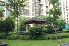 城东水木清华出门是江滩公园,小区绿化很好