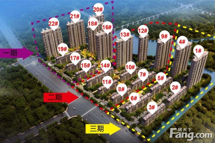 沙盘图拖动图片可以查看其它楼栋信息