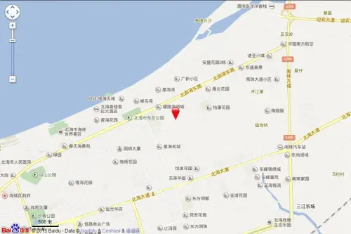 国盛·御泉湾交通图电子地图