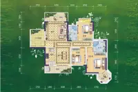 5#二单元02户型2+1房2厅2卫118.95㎡