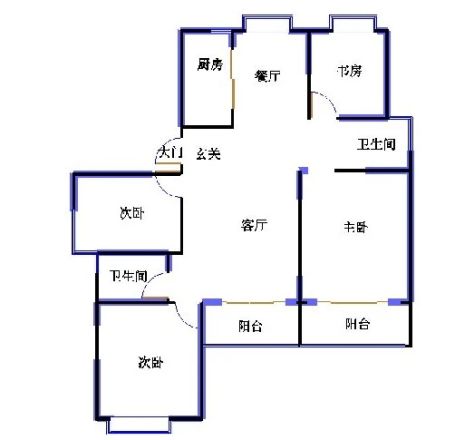 风尚雅苑户型图