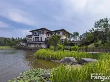 前后中庭居家安静+上叠户型实用面积大