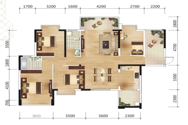 东昇时代户型图