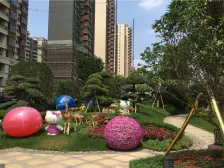 电梯房,一梯两户,大开间,一门关