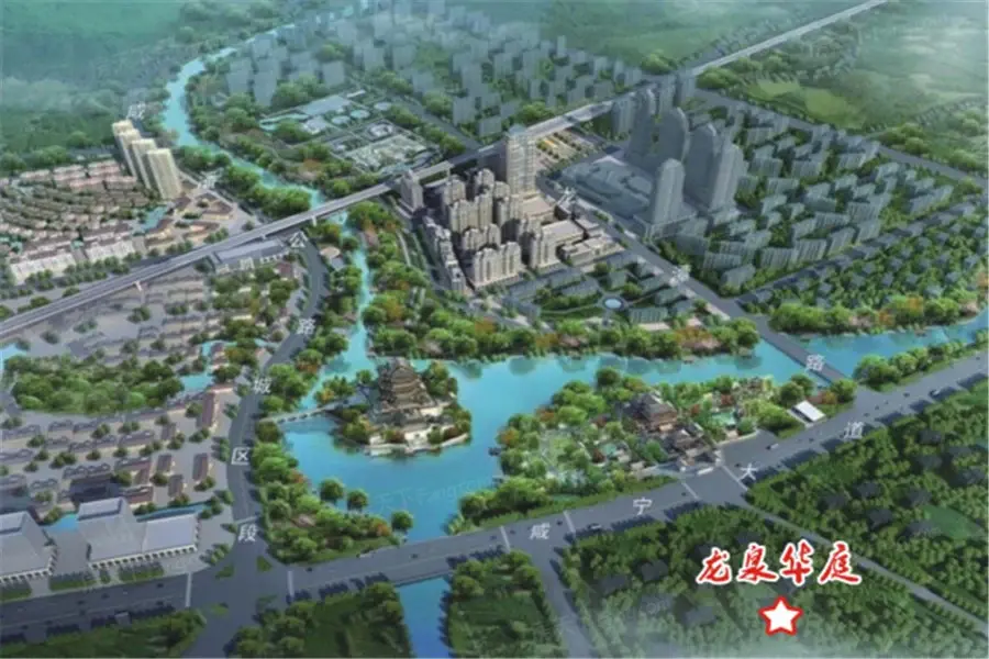 龙泉华庭交通图