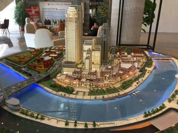 招商津湾天玺实景图