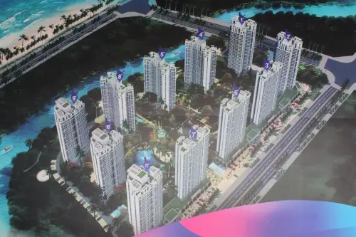 碧水半岛效果图俯瞰效果图