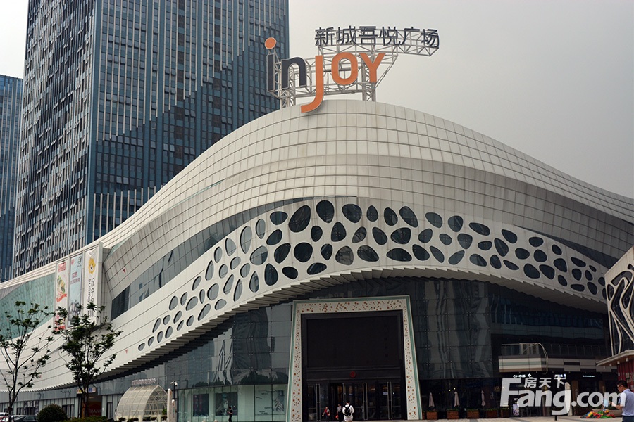 吴江新城吾悦广场实景图