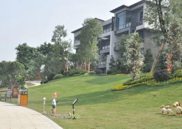 劲嘉金棕榈湾别墅实景图