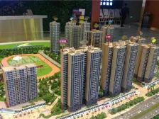 印象花城南向四房 户型方正 望小区园林景观